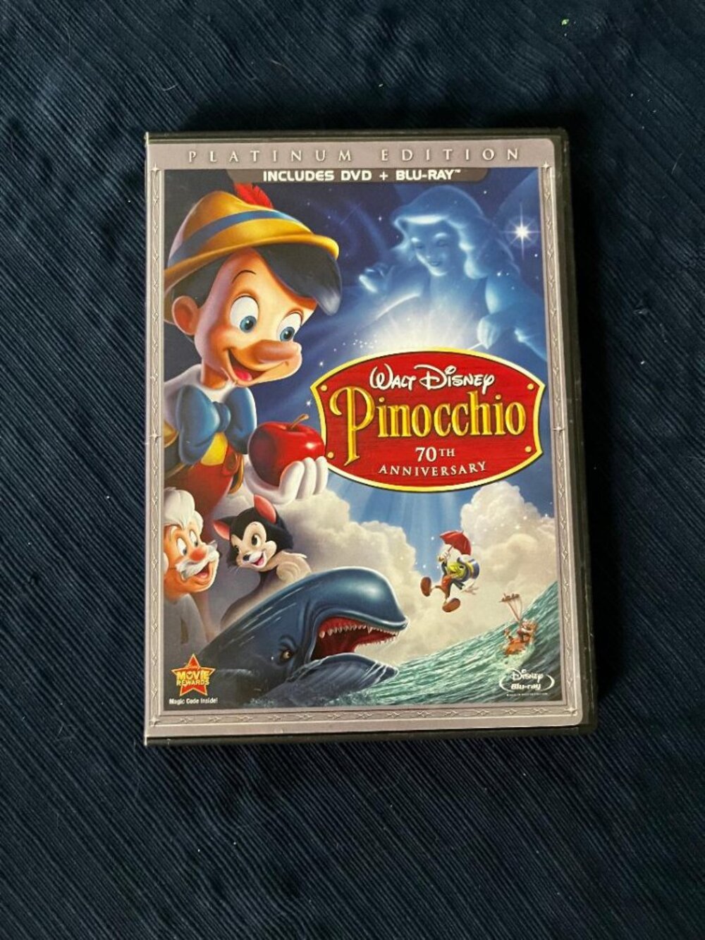 Pinocchio: Premium 70th Edition DVD & Blu-Ray